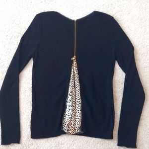 Anna Rachele black cardigan sweater 2